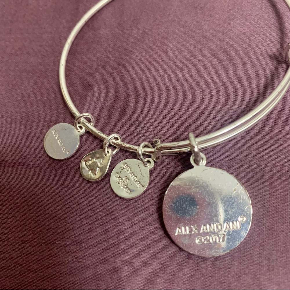 Alex and Ani Blue/Silver Nautical Bracelet Pair 🐚 - Picture 5 of 6